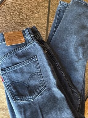 Levi's Grey/ Black Denim Jeans